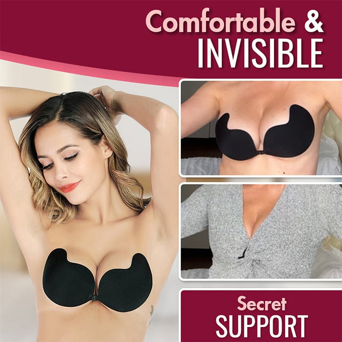 Invisible Strapless Backless Push up Bra
