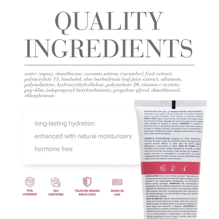 JO® Renew Vaginal Moisturizer - Rolik®