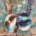 Just the two of us Wren couple Trivet - Artist Lab