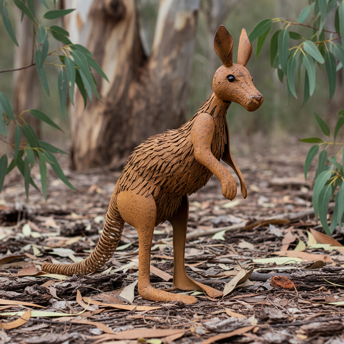 KANGA METAL GARDEN KANGAROO