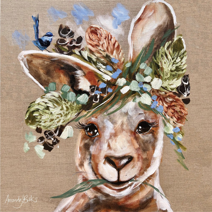 Kangaroo & Wren Coaster - Artist Lab