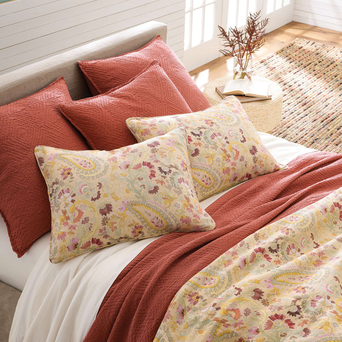 Kerala Matelasse Sham Sham By Annie Selke
