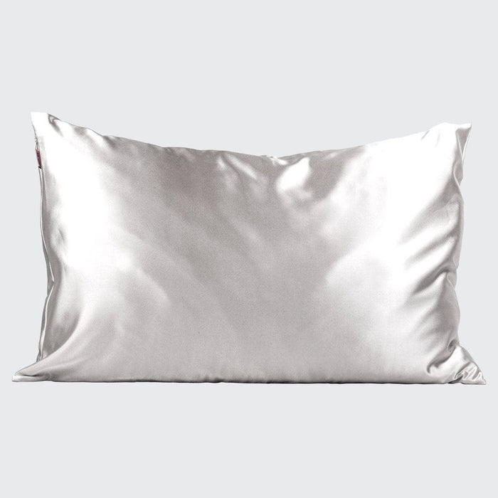 Kitsch Satin Pillowcase (Silver) - Queen