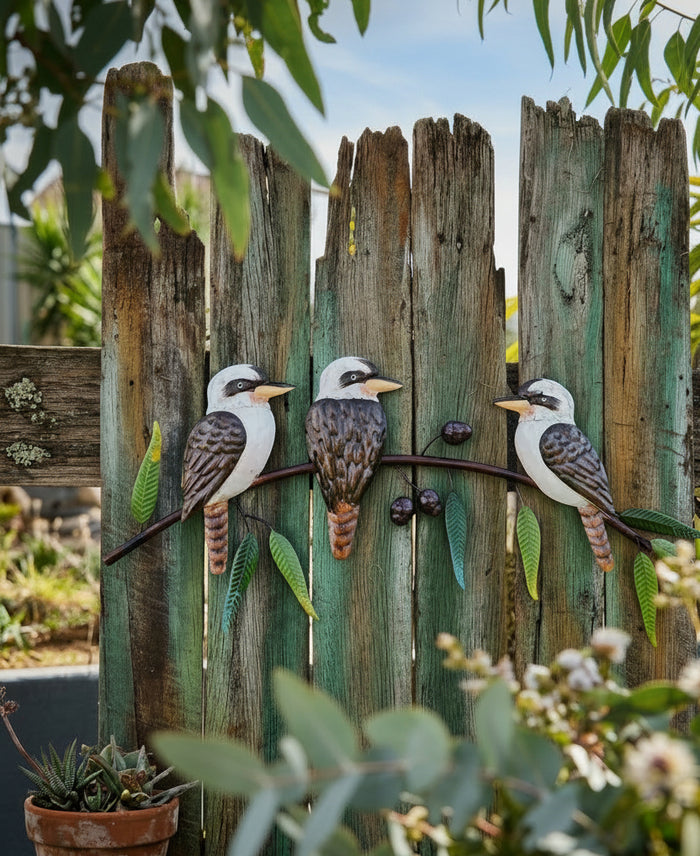KOOKABURRA TRIO ON GUMTREE BRANCH