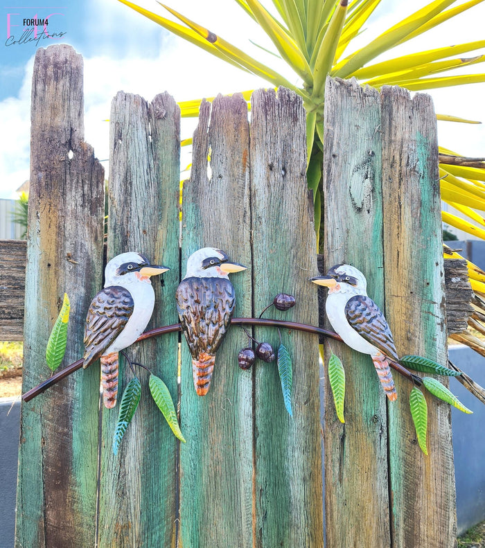 KOOKABURRA TRIO ON GUMTREE BRANCH
