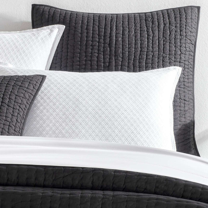 Lana Voile Quilted Sham Sham By Annie Selke