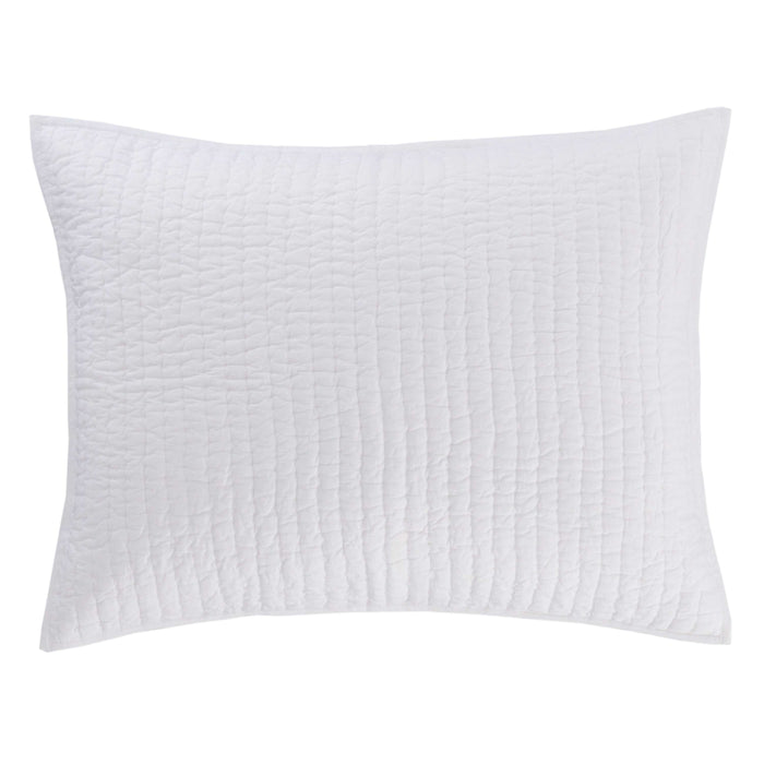 Lana Voile Quilted Sham Sham By Annie Selke