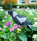 LARGE RESIN MAGPIE ON A STAKE