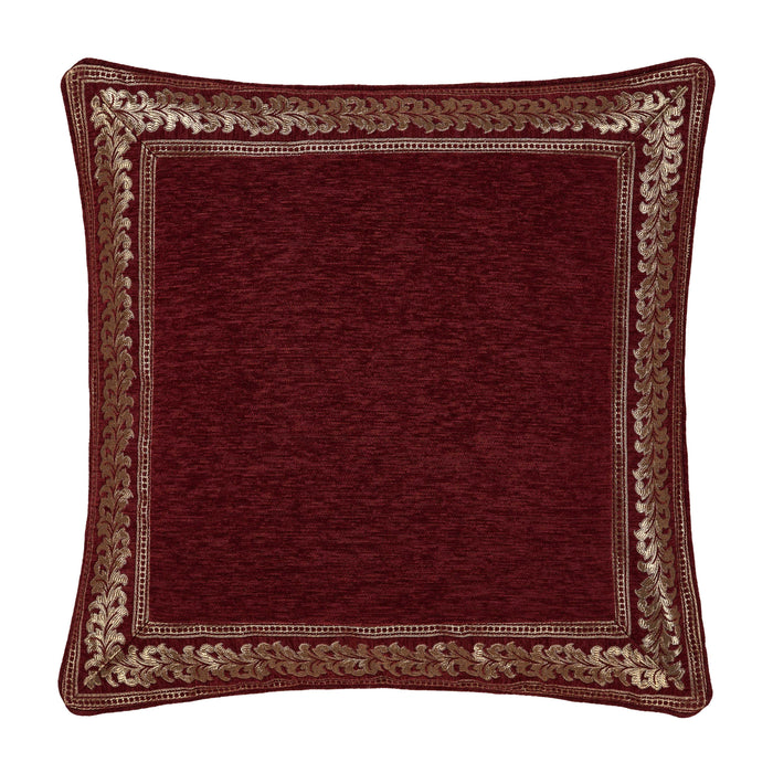Laurenza Crimson Euro Sham Euro Sham By J. Queen New York