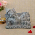 Lord Ganesha in Sleeping Pose – Soft Stone Decorative Idol belur shanker
