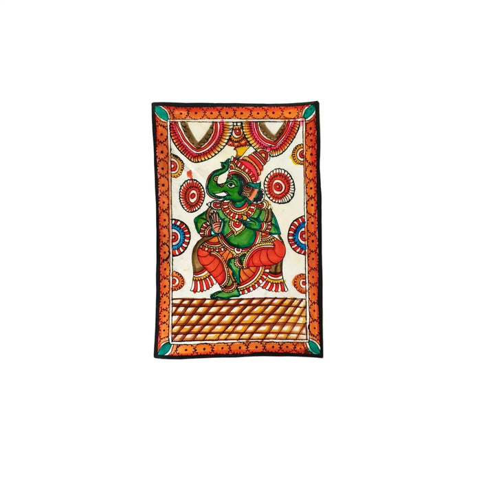 Lord Ganesha – The Embodiment of Grace   Leather Paintings