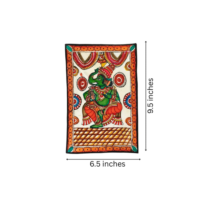 Lord Ganesha – The Embodiment of Grace   Leather Paintings