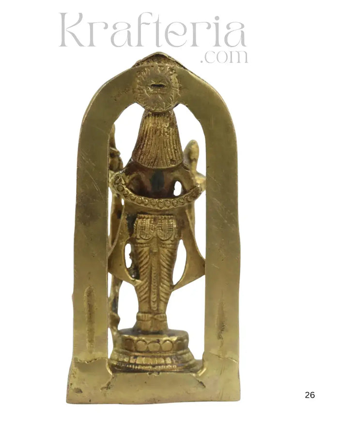 Lord Sree Rama in Brass – Symbol of Virtue and Valor   Brass Ware