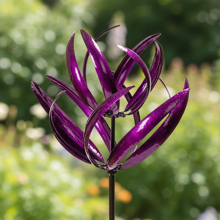 LOTUS WIND SPINNER - FUCHSIA PURPLE