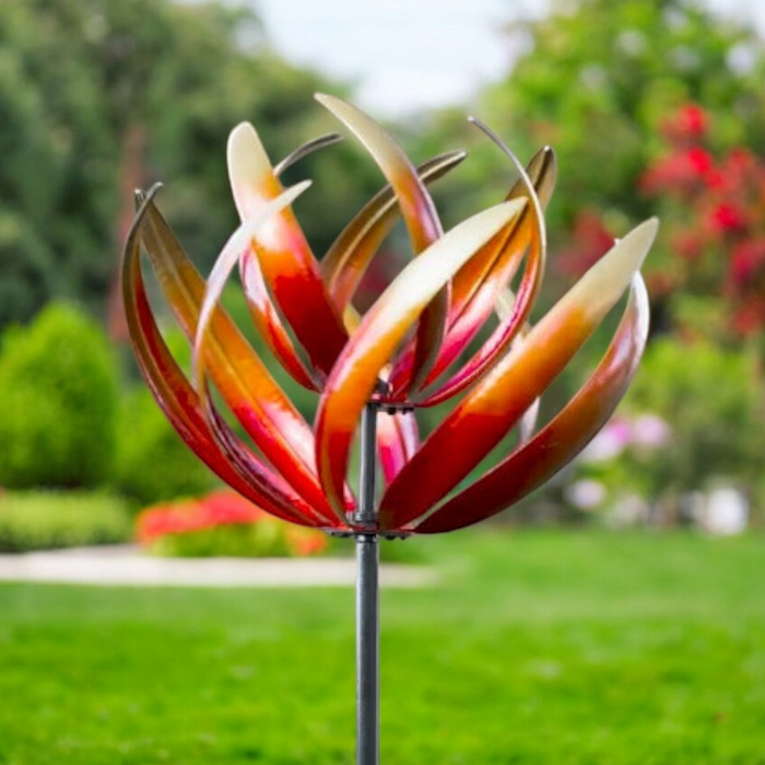 LOTUS WIND SPINNER - SUNSET FLAME