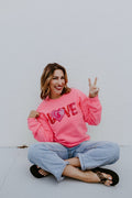 Love Graffiti Graphic Pullover - FINAL SALE - Macoma Boutique555 Presales