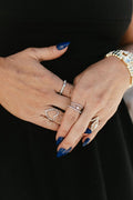 Love Silver Ring Set - Macoma Boutique310 Accessories/Jewelry