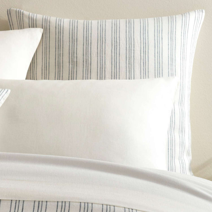 Lush Linen Stripe Pillow Sham Sham By Annie Selke