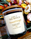 MADE AT RANCH XL CANDLE - CARAMEL DELIGHT