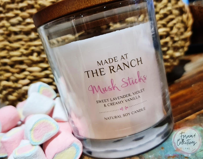 MADE AT RANCH XL CANDLE - MUSK STICK