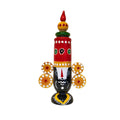 Majestic Etikoppaka Balaji Idol – Handcrafted Wooden Folk Art of Tirumala Tradition   Etikoppaka Lacquerware