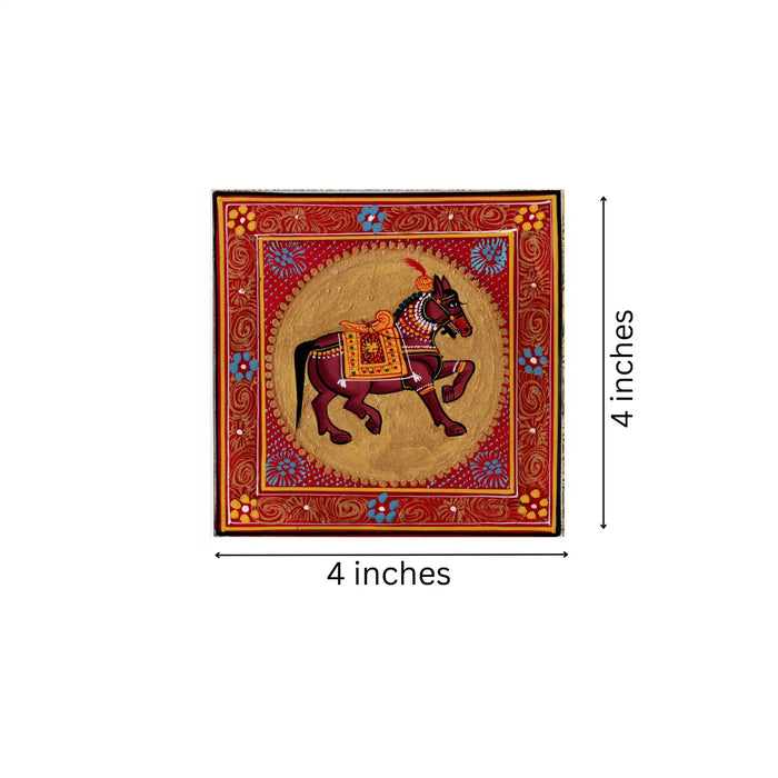 Majestic Horse – Symbol of Power and Grace in Pattachitra Art   Paintings
