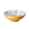 MANGOWOOD - BOWL ZIBA PINK / BLUE 25CM