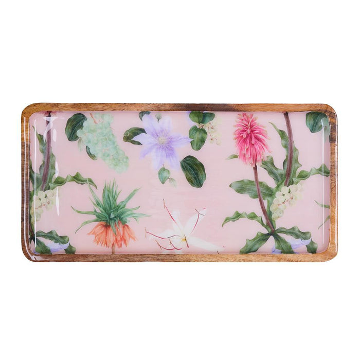 MANGOWOOD - PLATTER ENCHANTED SUMMER PINK