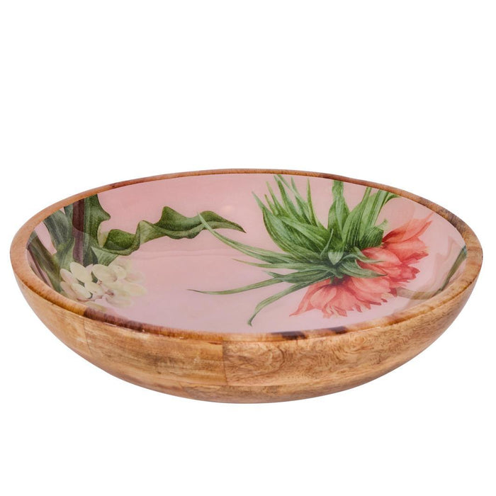 MANGOWOOD BOWL - ENCHANTED SUMMER PINK - 30CM