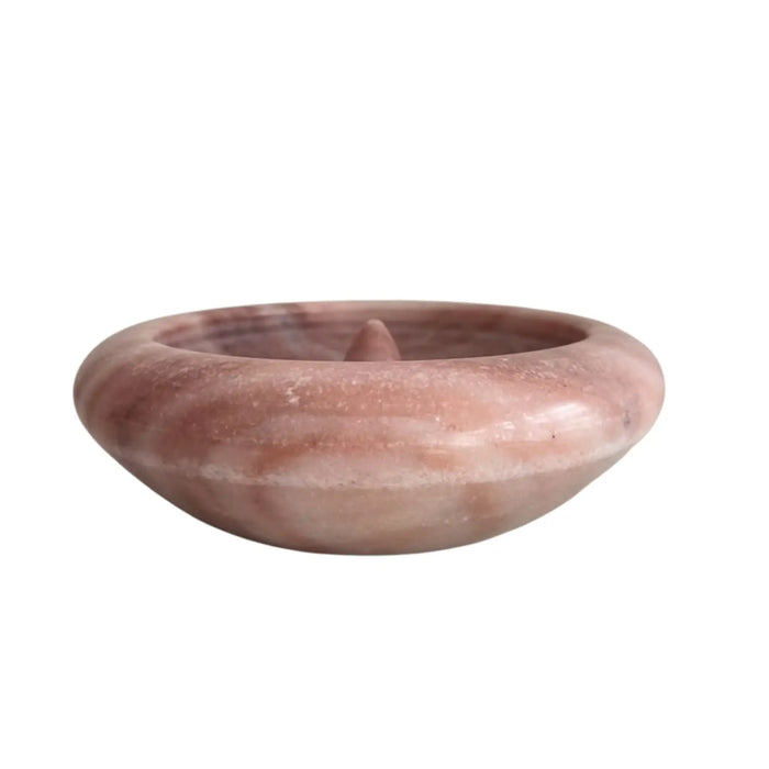 Marble Diya – Oil Lamp for Festive Styling & Sacred Spaces   Marble