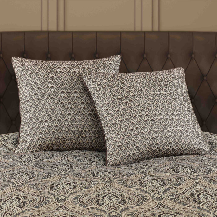 Maren Chocolate Euro Sham Euro Sham By J. Queen New York