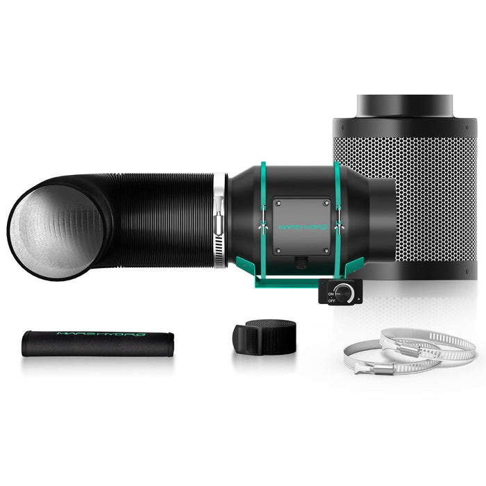Mars Hydro 6" Inline Fan with Speed Controller Kit