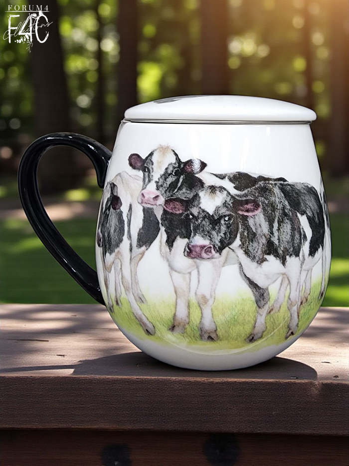 MEET THE COW GIRLS - 3PC INFUSER MUG