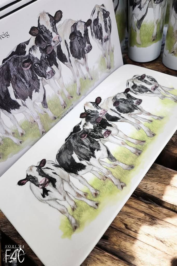 MEET THE COW GIRLS - RECTANGLE PLATTER