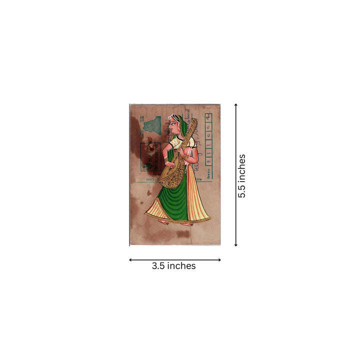 Melody on Post – The Graceful Musician   Paintings