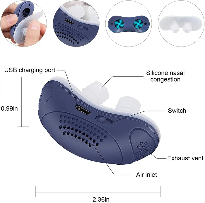 Micro Cpap Machine For Sleep Apnea | Cpap Anti Snoring Device