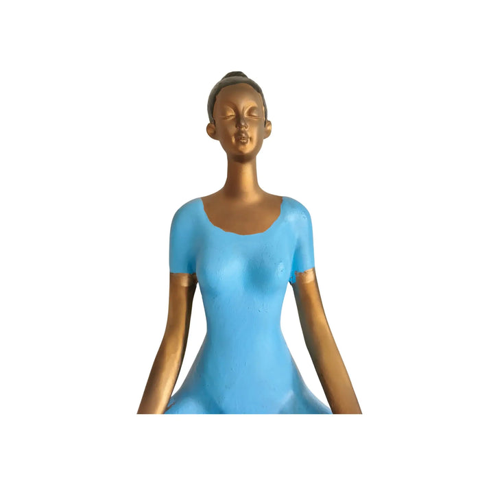 Mindfulness Moment Sculpture   Wooden Idols