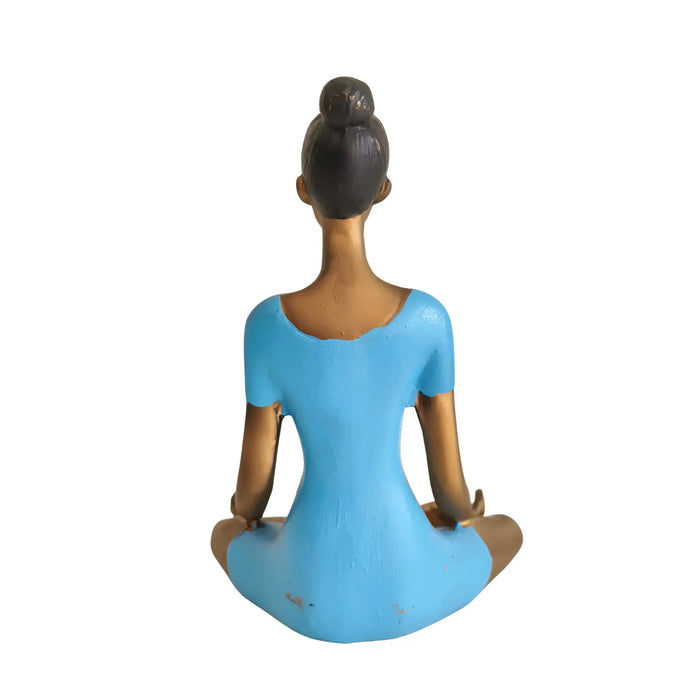 Mindfulness Moment Sculpture   Wooden Idols