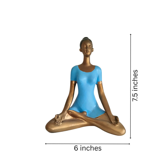 Mindfulness Moment Sculpture   Wooden Idols