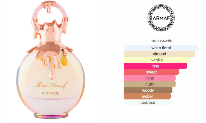 MISS ARMAF PERFUME - ATTITUDE - Woman Eau De Parfum 100ml
