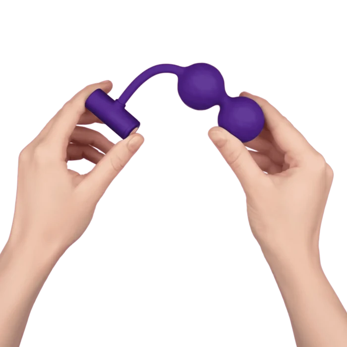 FemmeFunn Momenta Remote-Controlled Vibrating Kegel Balls – Rechargeable Silicone Pelvic Floor Trainer