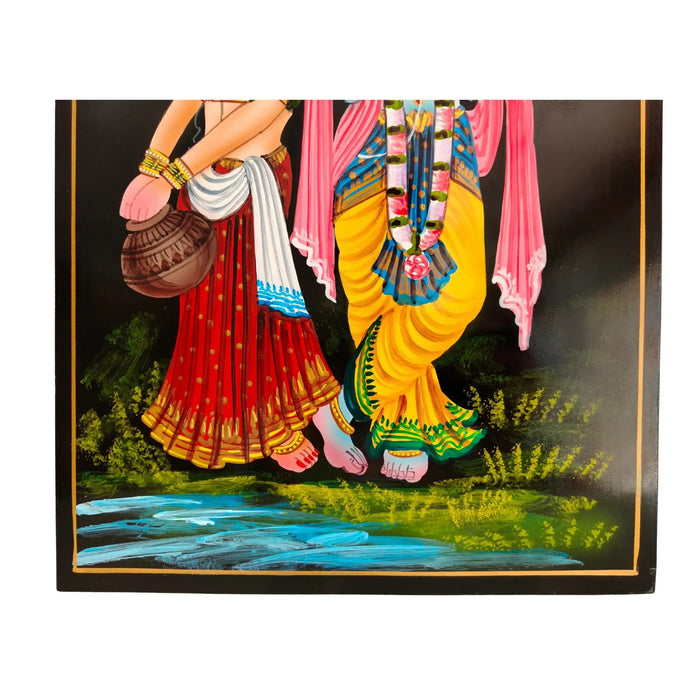 Vrindavan night Radha Krishna