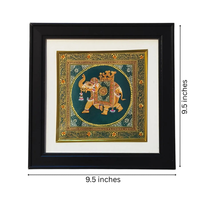 Mughal Elephant Miniature Painting   Paintings