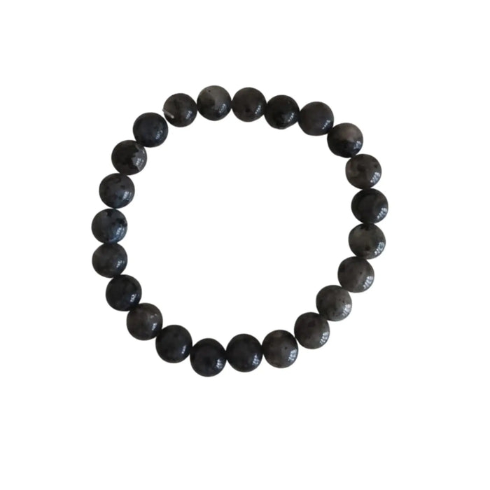 Natural Larvikite Crystal Bracelet - Healing Stone Bracelet   Fashion
