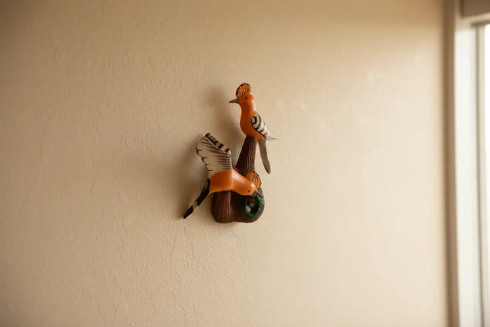 Nirmal Wooden Bird Wall Décor – Traditional Folk Art   Wooden Toy