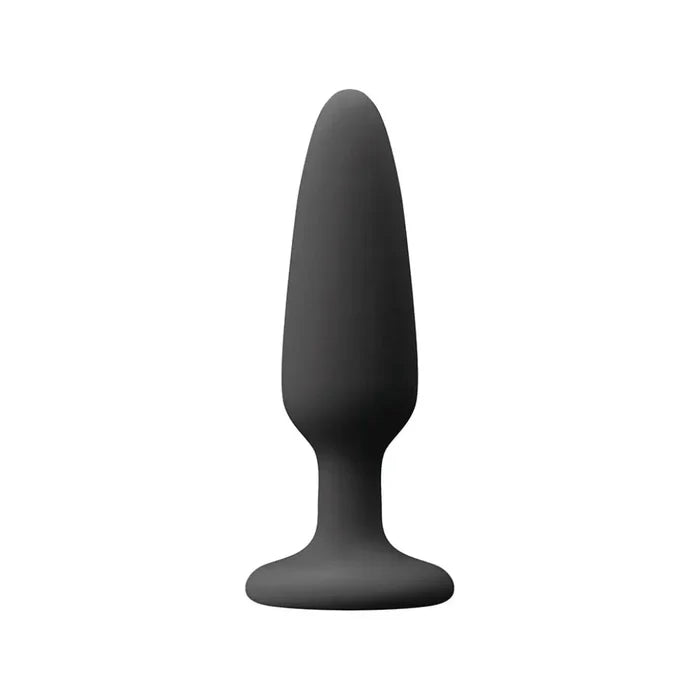 Colours Pleasure Plug - Small / Black - Butt