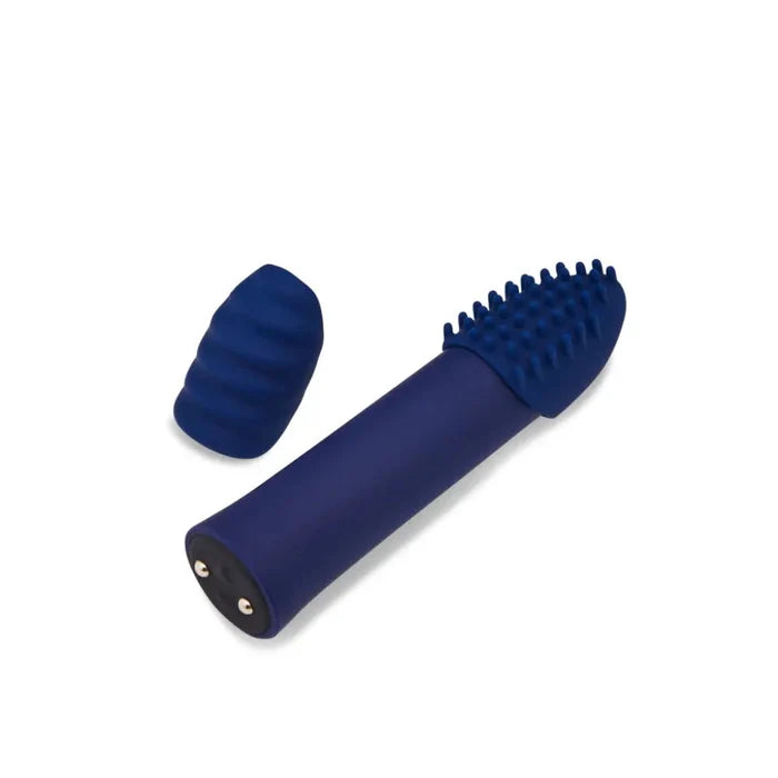 Nu Sensuelle Point Plus Bullet Vibrator with Textured Sleeves