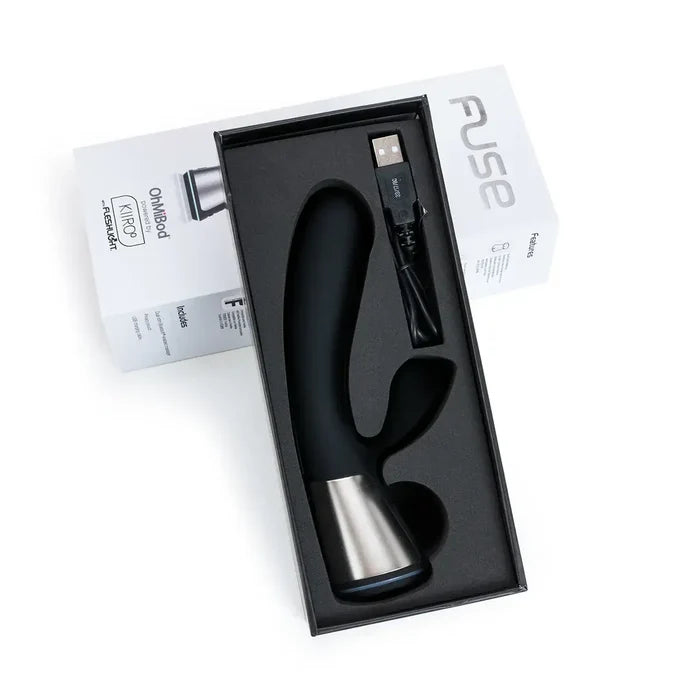 Fuse Interactive App - Enabled Dual - Stim Vibrator - Black