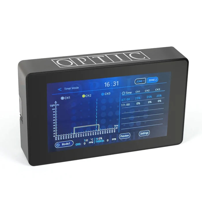 Optic LED Master Controller V3 - Spectrum Controller - Dimmer - Automated Sunrise & Sunset