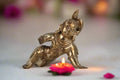 Panchaloha Lord Krishna Idol – Divine Flute Melody Karthick's metal art